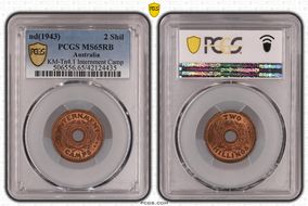 (1943) 2 Shil KM-Tn4.1 Internment Camp MS65RB