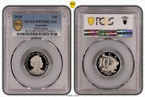 2020 10C 6th Portrait PR70DCAM