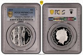 2019 50C Indigenous Languages Ag PR70DCAM