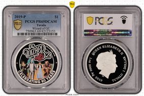 2019-P $1 Wizard of OZ PR69DCAM