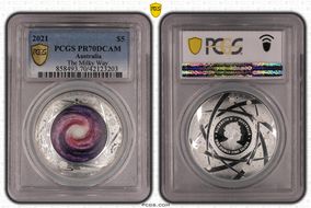 2021 $5 The Milky Way PR70DCAM
