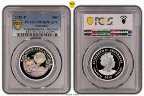 2019-P 50C Congratulations - Newborn PR70DCAM