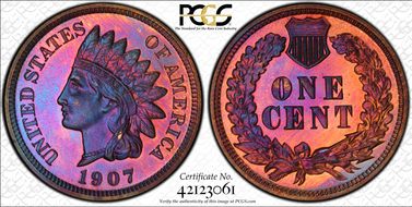 1907 1C PR67BN