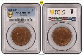 1942-I (b) 1D MS64BN