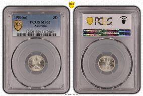1956(m) 3D MS65