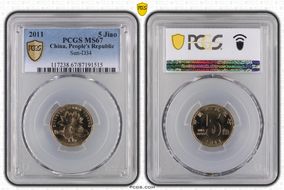 2011 5 Jiao Sun-D34 MS67