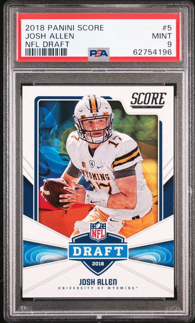 2018 Panini Cyber Monday Jersey Galactic #23 Josh Allen Patch Card (#1/1) -  PSA MINT 9 on Goldin Auctions