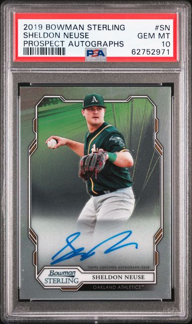 Lot - 2019 Bowman Sterling Marco Luciano Rookie Autograph Card