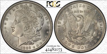1892-O $1 MS65