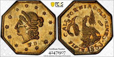 1853 G50C BG-301 Eagle MS62