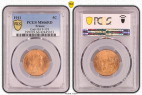 1911 5C Gad-165 F-119 MS66RD