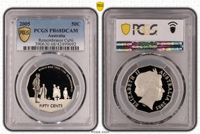 2005 50C Remembrance PR68DCAM