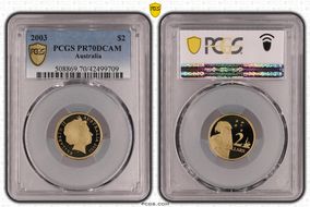 2003 $2 PR70DCAM