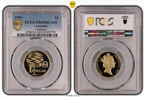 1993 $1 Landcare PR69DCAM
