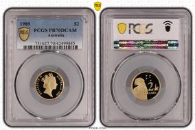 1989 $2 PR70DCAM