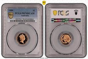 1986 1C PR70DCAM