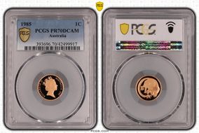 1985 1C PR70DCAM