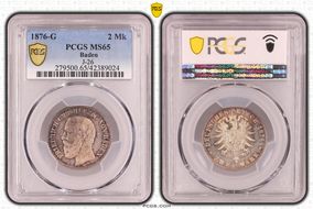 1876-G 2 Mk J-26 MS65
