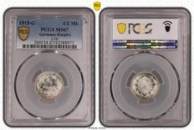 1915-G 1/2 Mk J-16 MS67