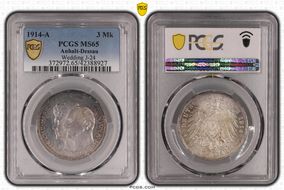 1914-A 3 Mk Wedding J-24 MS65