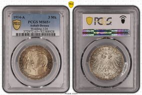 1914-A 3 Mk Wedding J-24 MS65+