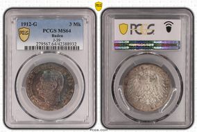 1912-G 3 Mk J-39 MS64