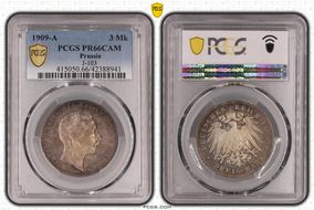 1909-A 3 Mk J-103 PR66CAM