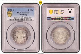 1906-J 2 Mk J-63 MS66