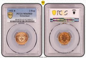 1932 B 2 Rap MS65RD