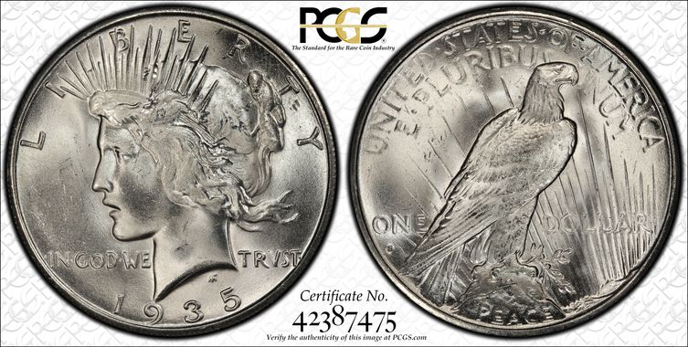 Cert 42387475 - Coin Image