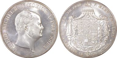 1854-A 2 Th KM-467 MS66