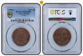 (1906) 10 Csh Y-10m MS63RB