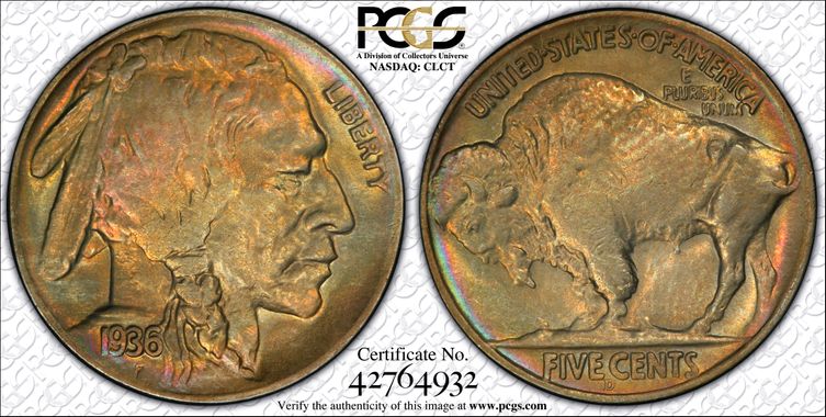 Cert 42764932 - Coin Image