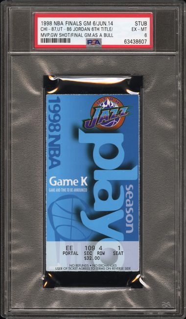 PSA 6 cert 63438607