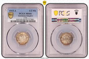 1915-A 1/2 Mk J-16 MS66