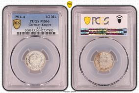 1914-A 1/2 Mk J-16 MS66