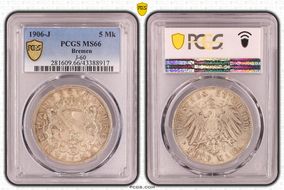 1906-J 5 Mk J-60 MS66