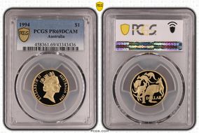 1994 $1 PR69DCAM