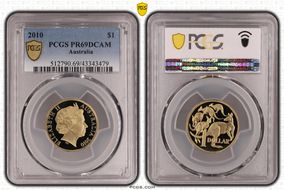 2010 $1 PR69DCAM