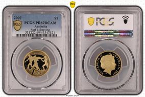 2007 $1 Surf Lifesaving PR69DCAM