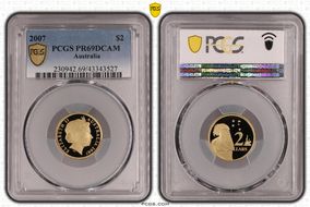 2007 $2 PR69DCAM