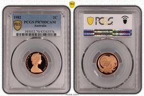 1982 2C PR70DCAM