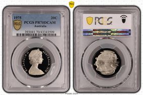 1975 20C PR70DCAM