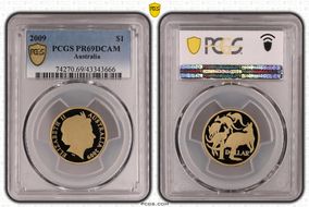 2009 $1 PR69DCAM