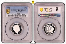 2005 10C Silver PR69DCAM
