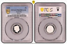 2008 5C Silver PR69DCAM
