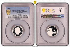 2004 $2 Silver PR69DCAM