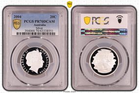 2004 20C Silver PR70DCAM