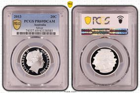 2013 20C Silver PR69DCAM