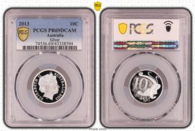 2013 10C Silver PR69DCAM